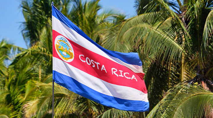 Costa Rica Flag