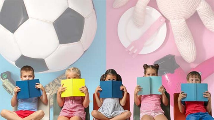 children reading